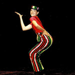 A moment from "Pipin" the musical, with Heidi.